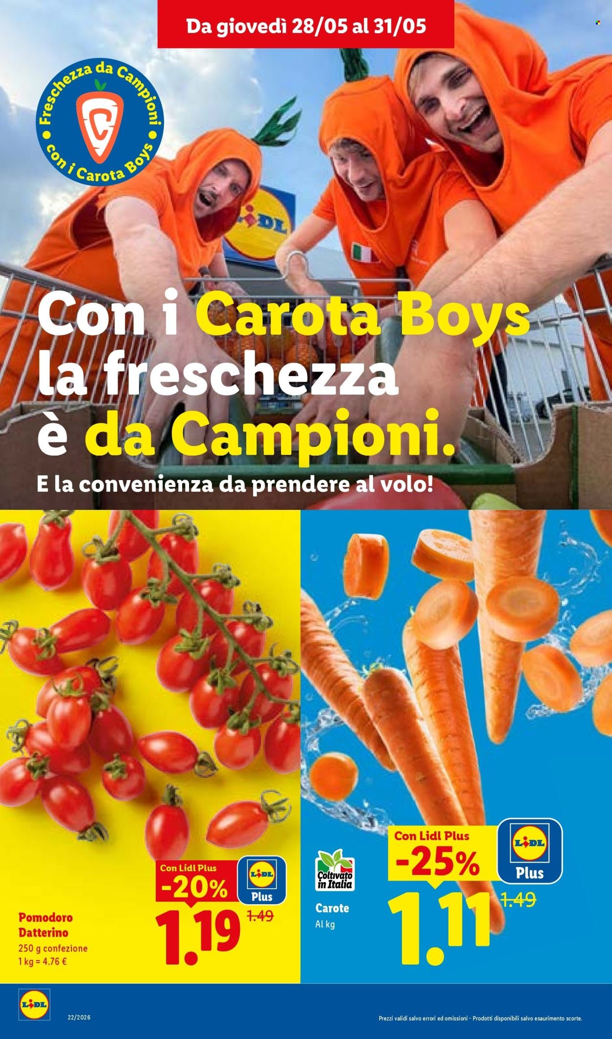 Volantino LIDL - Da giovedì 28 maggio 2026 (2026-05-28 - 2026-06-03)