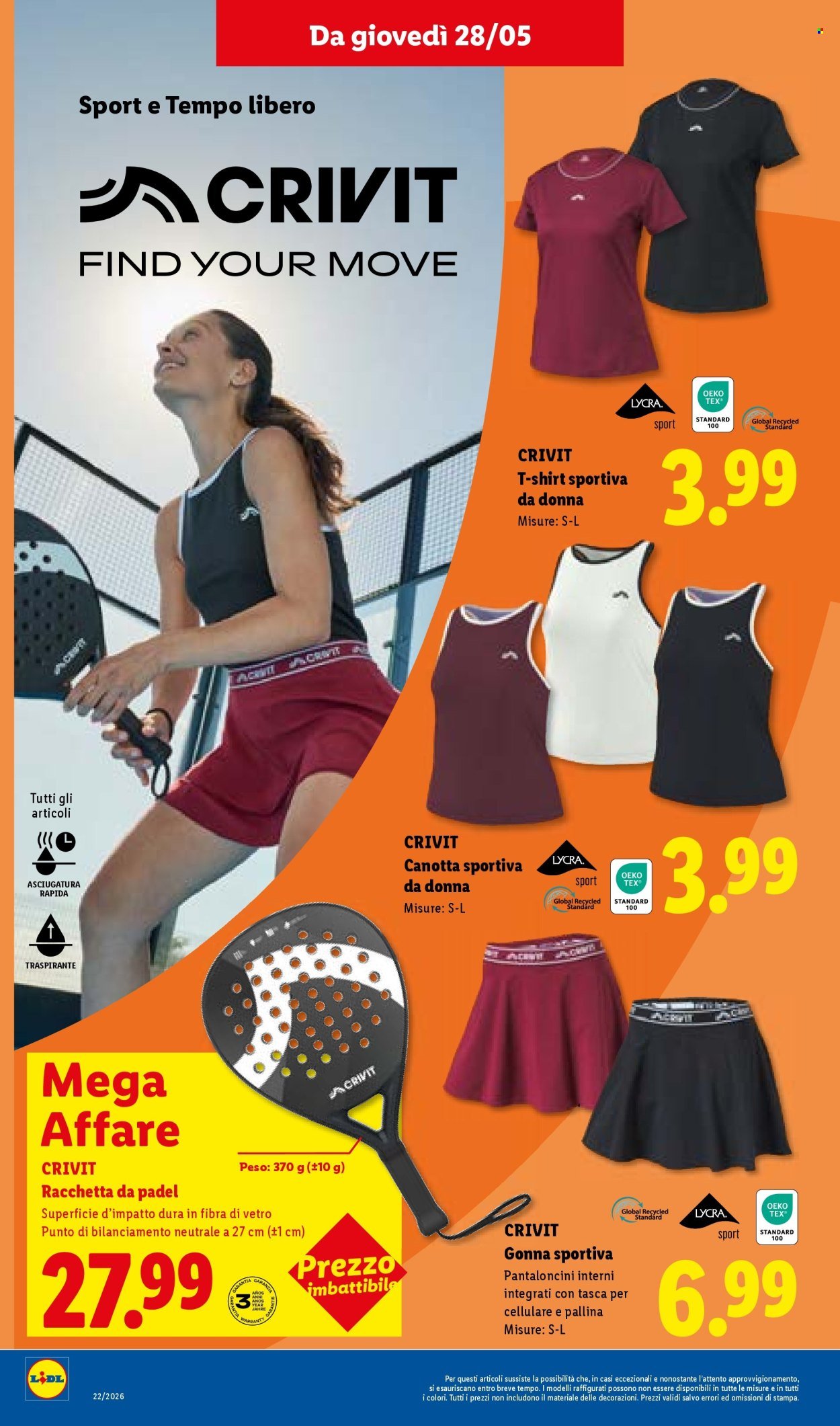 Volantino LIDL - Da giovedì 28 maggio 2026 (2026-05-28 - 2026-06-03)