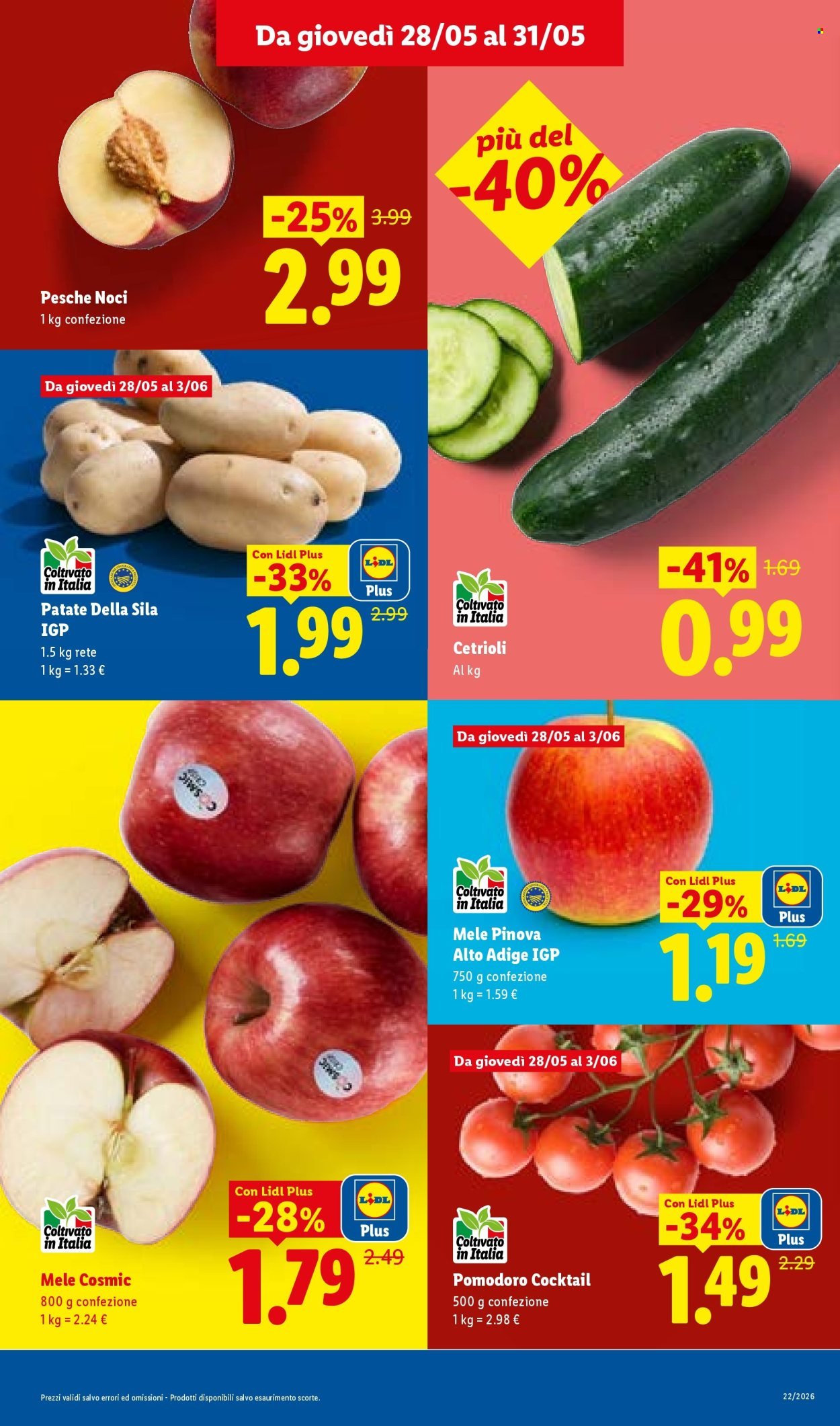 Volantino LIDL - Da giovedì 28 maggio 2026 (2026-05-28 - 2026-06-03)