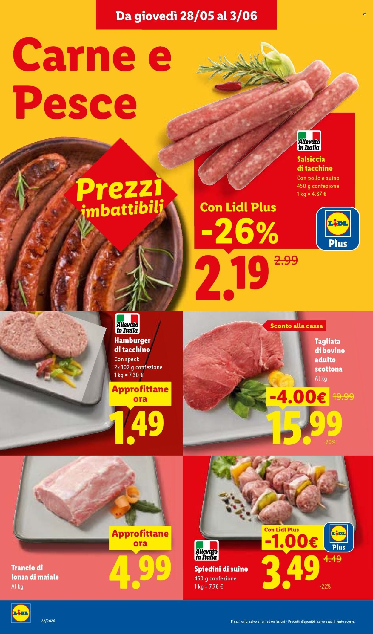 Volantino LIDL - Da giovedì 28 maggio 2026 (2026-05-28 - 2026-06-03)