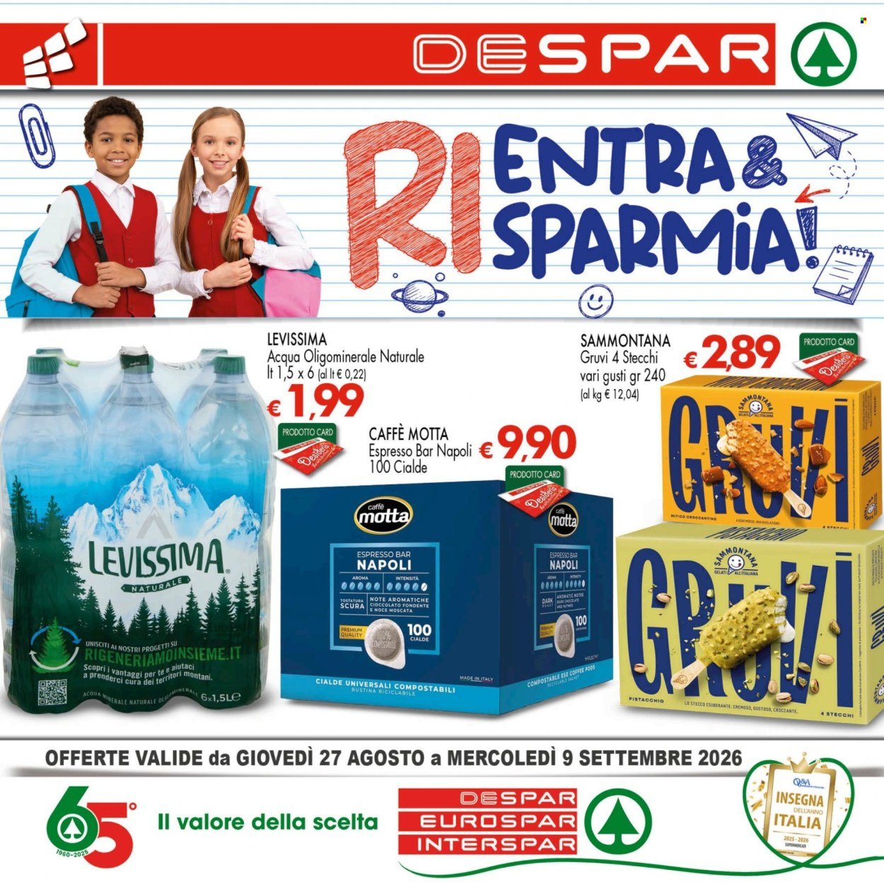 Volantino INTERSPAR - Da giovedì 27 agosto 2026