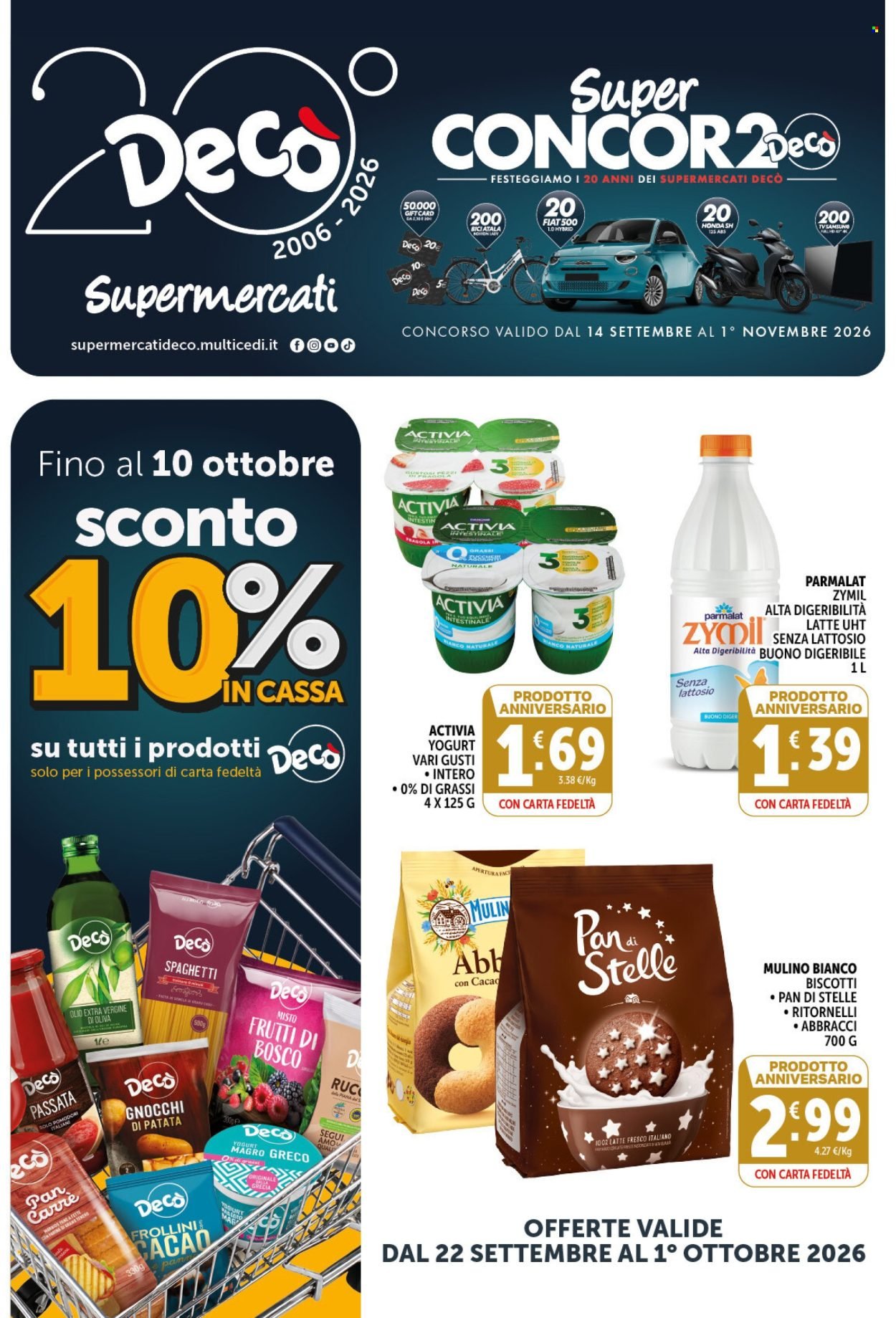 Volantino DECO - Da martedì 22 settembre 2026