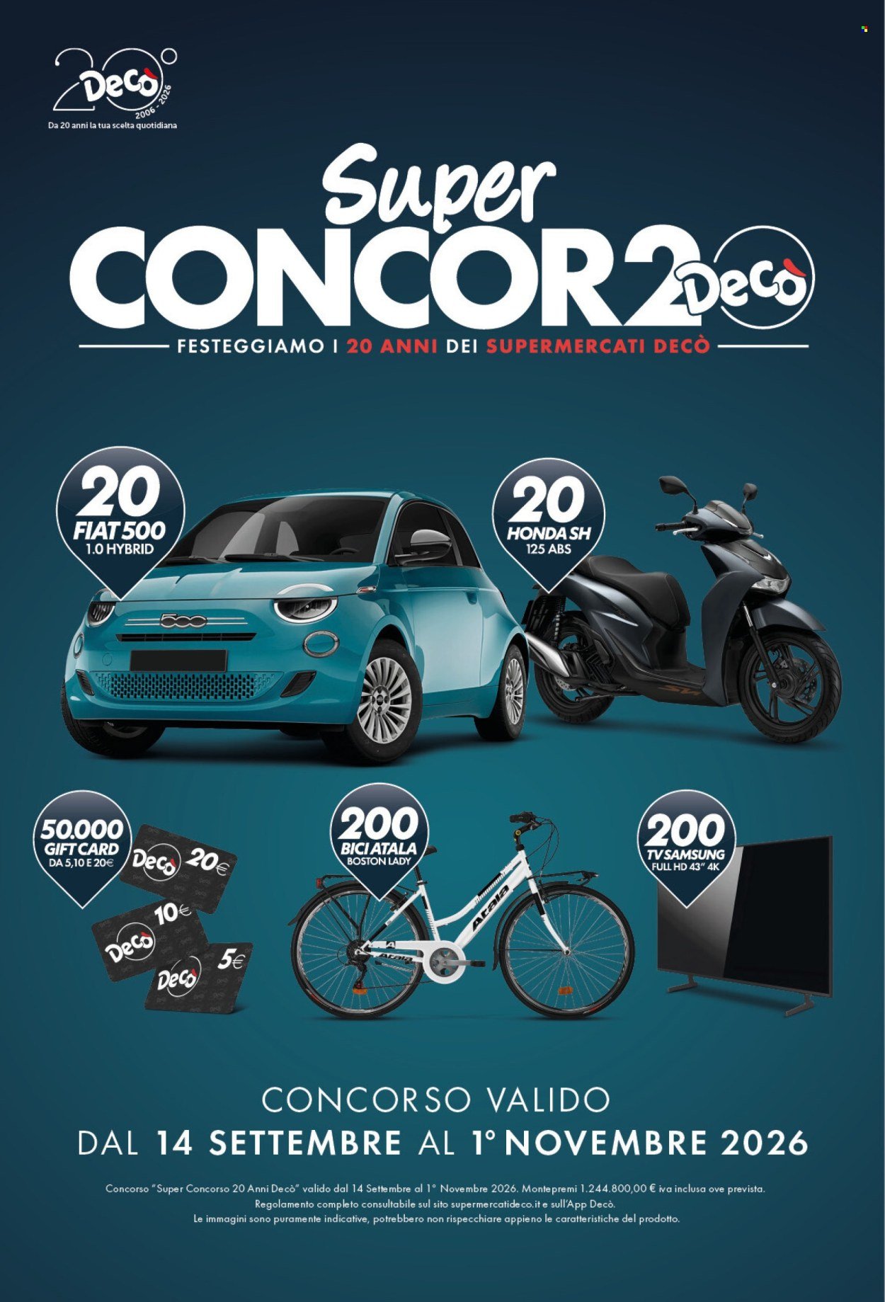 Volantino DECO - Da martedì 22 settembre 2026