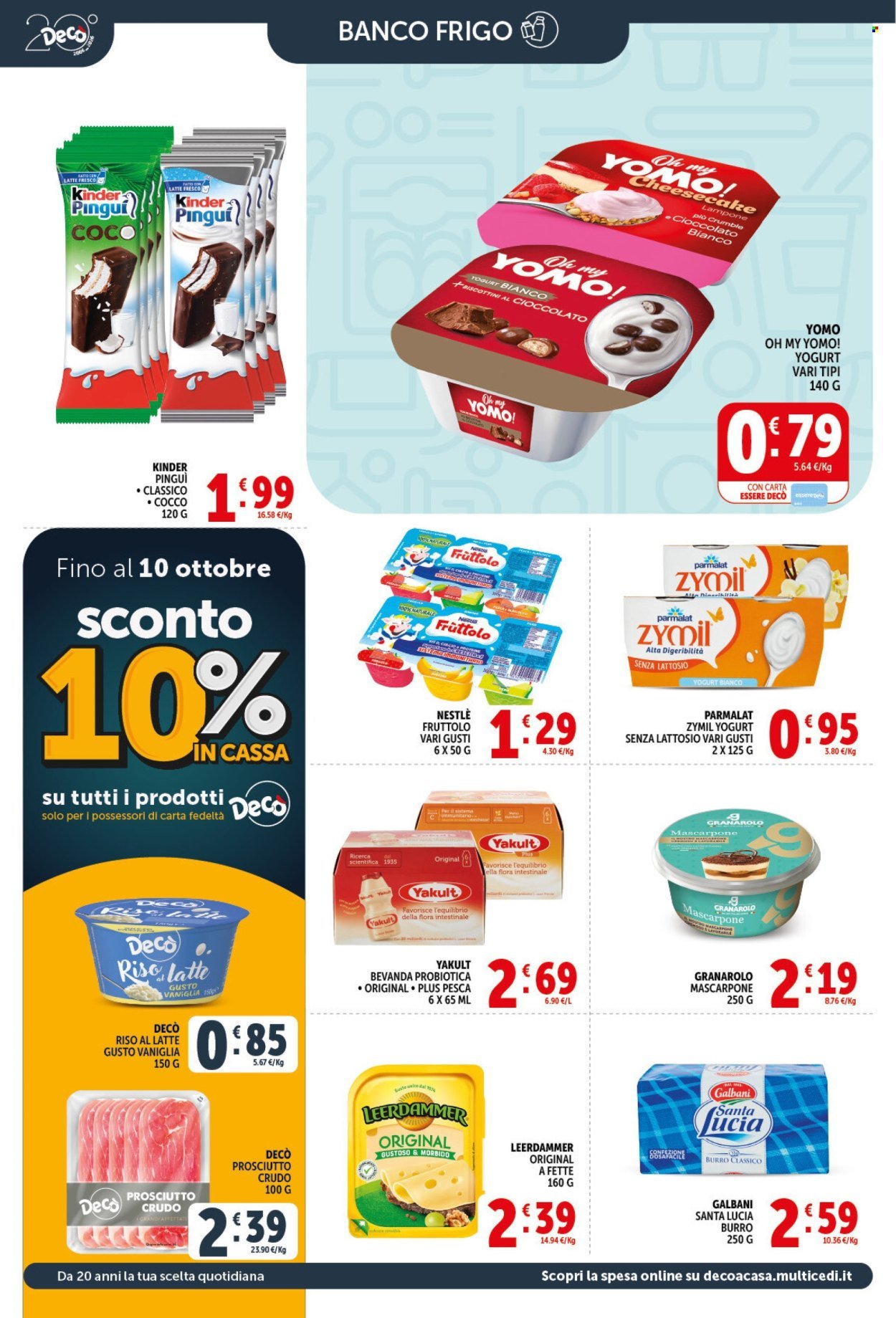 Volantino DECO - Da martedì 22 settembre 2026