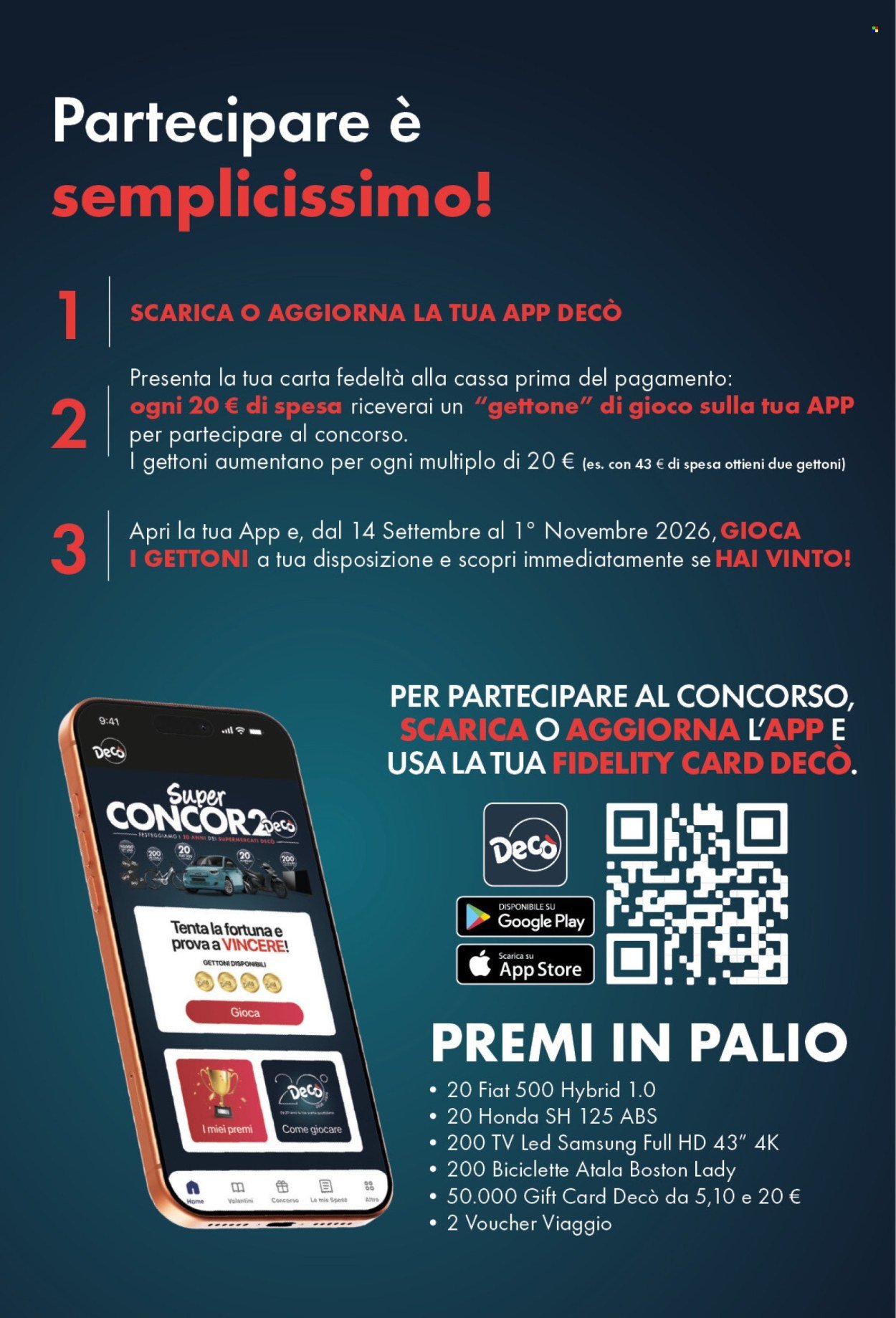 Volantino DECO - Da martedì 22 settembre 2026