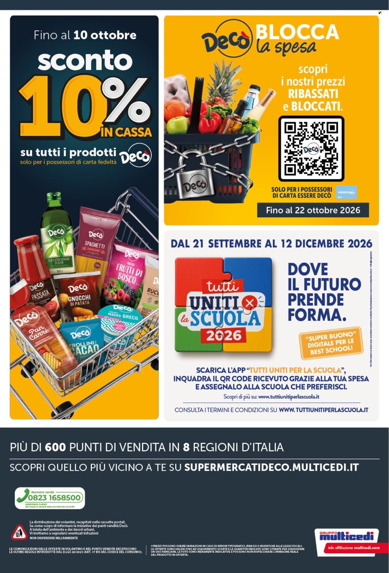 Volantino DECO - Da martedì 22 settembre 2026