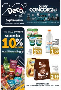Volantino DECO - Da martedì 22 settembre 2026