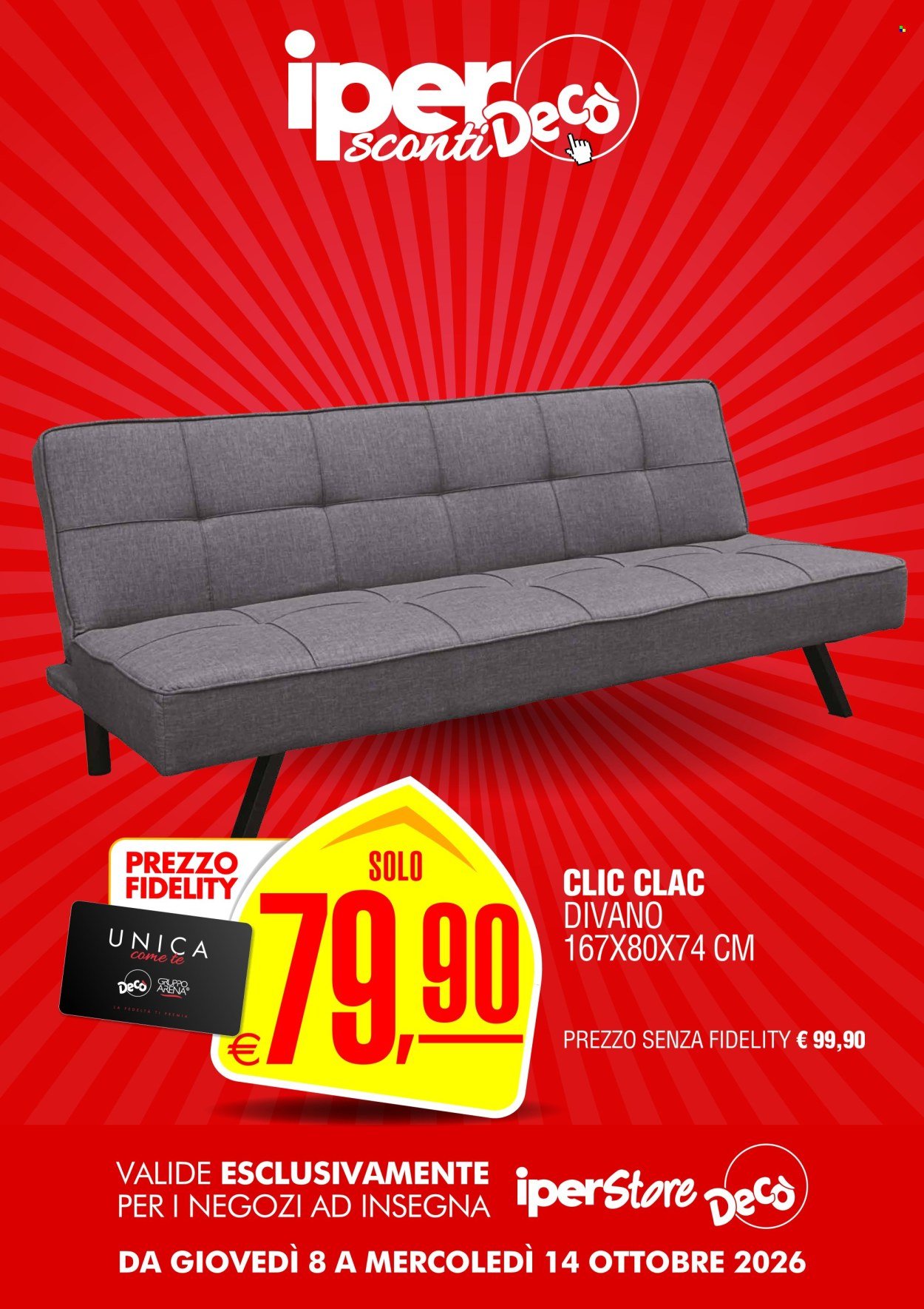 Volantino DECO - Da giovedì 8 2026