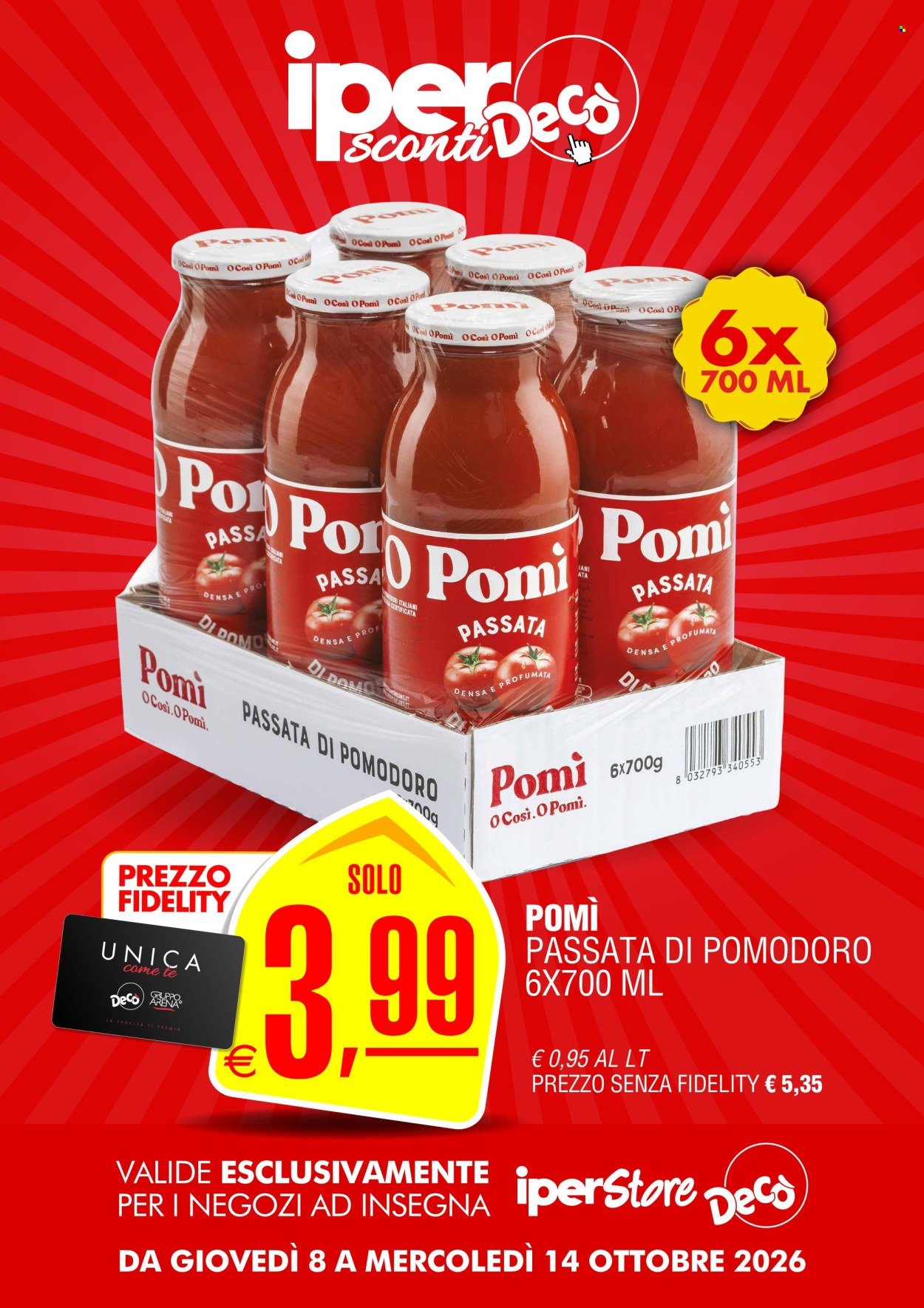 Volantino DECO - Da giovedì 8 2026