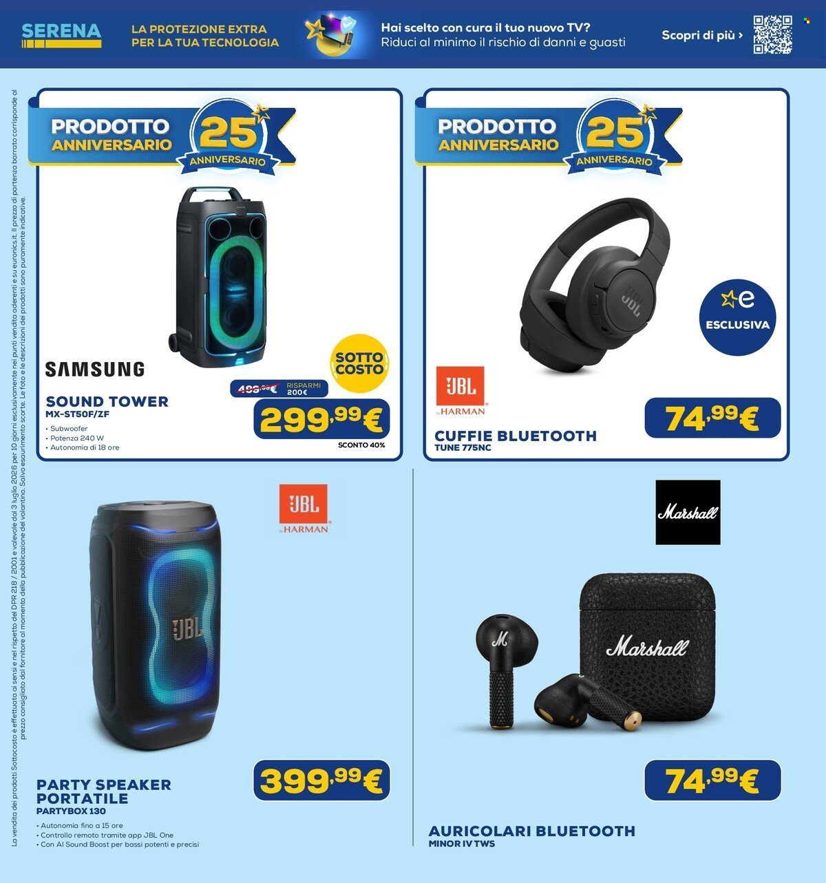 Volantino EURONICS - Sottocosto