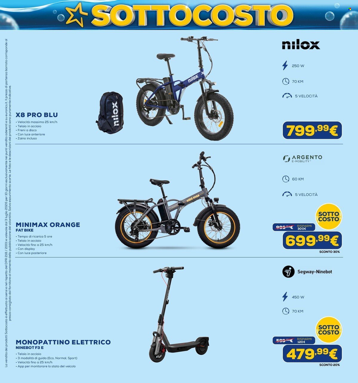 Volantino EURONICS - Sottocosto