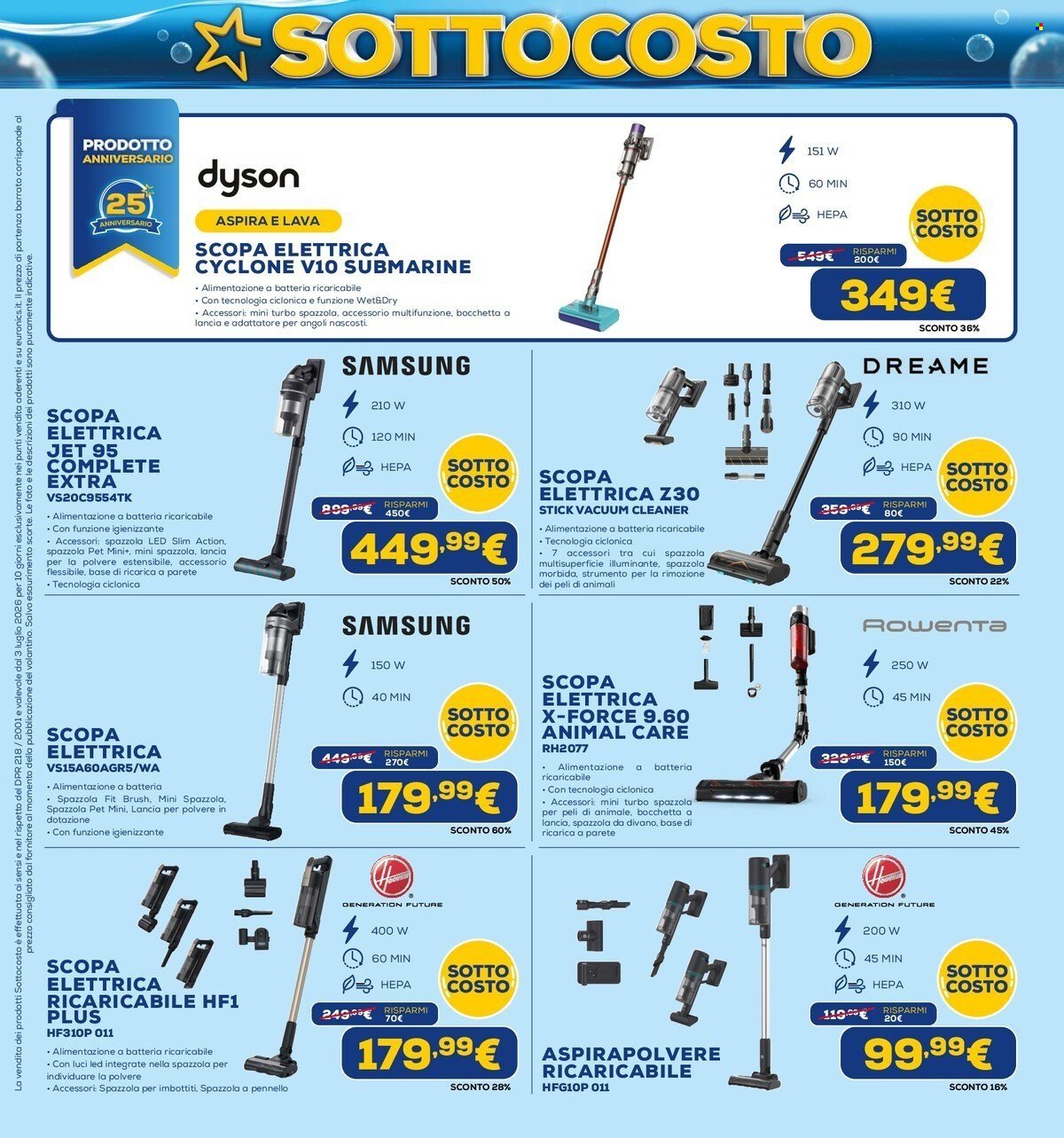 Volantino EURONICS - Sottocosto