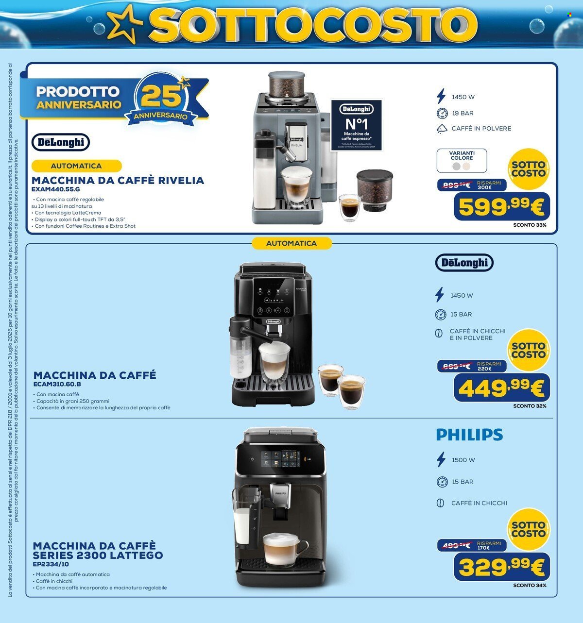 Volantino EURONICS - Sottocosto
