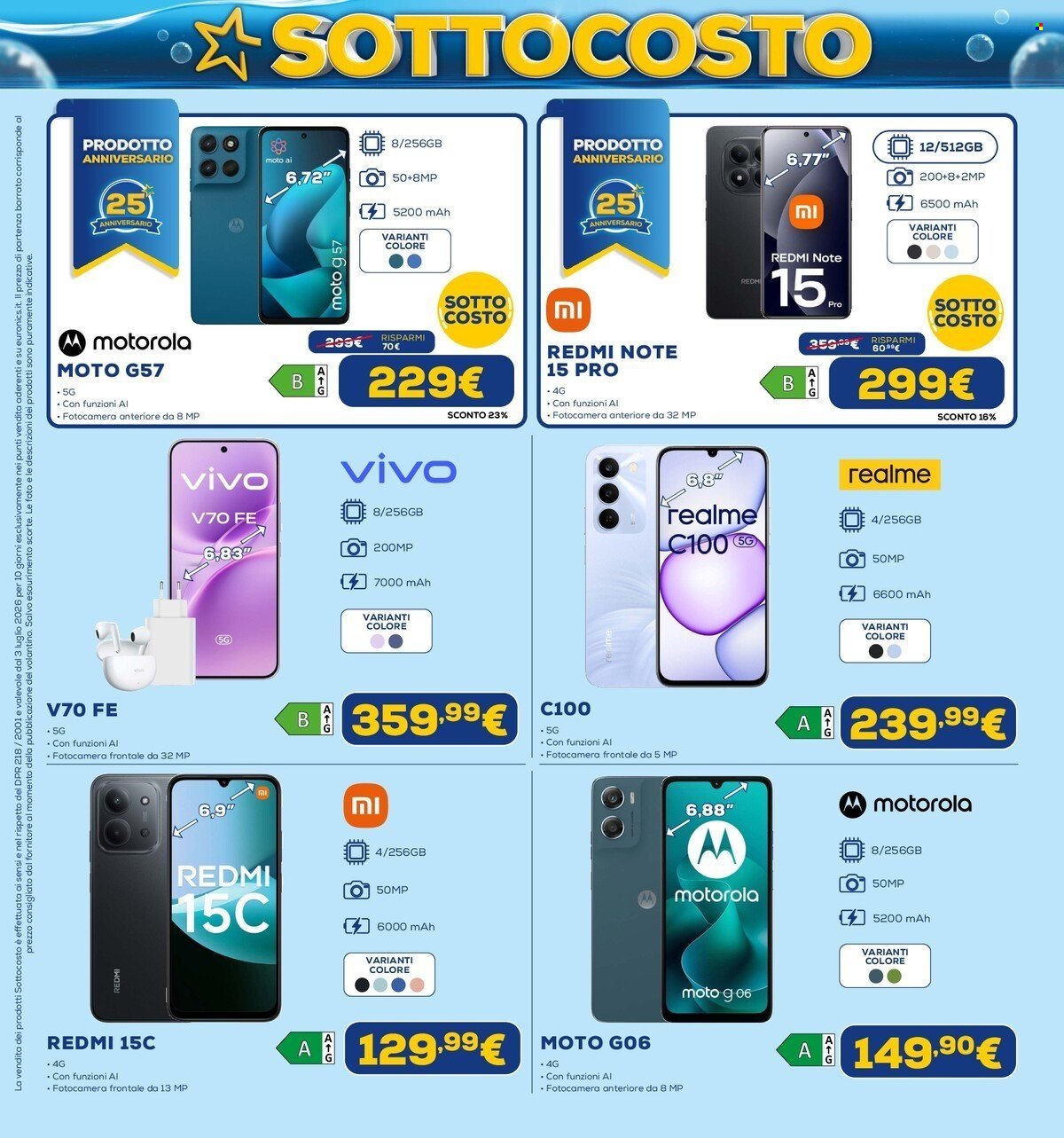 Volantino EURONICS - Sottocosto