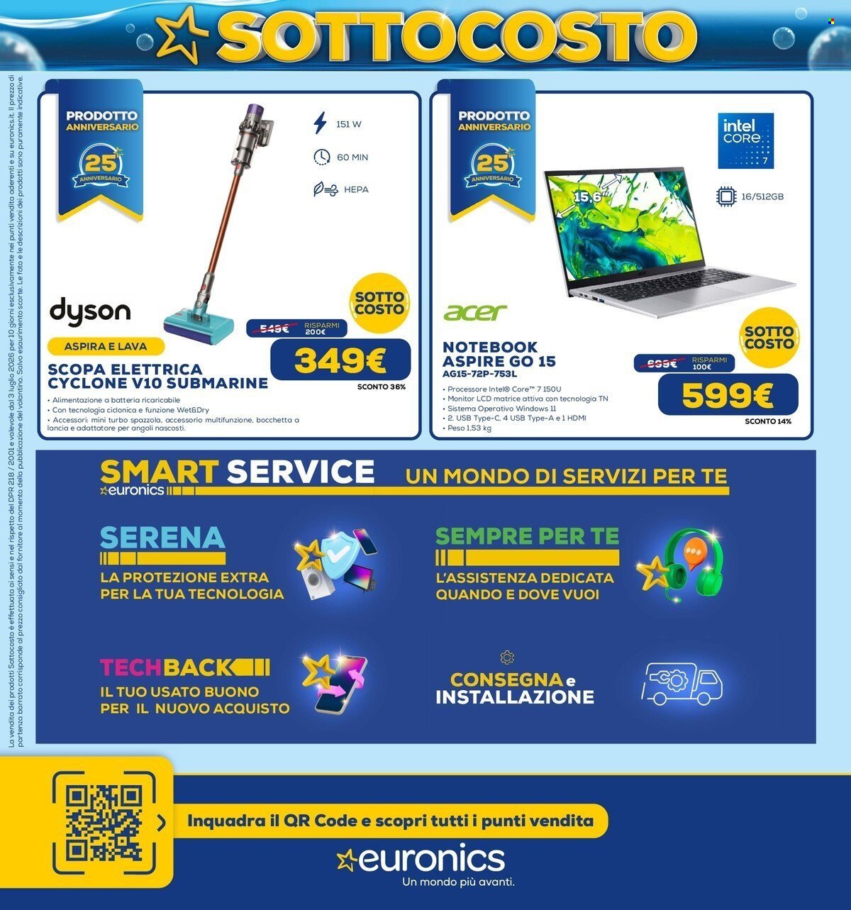 Volantino EURONICS - Sottocosto