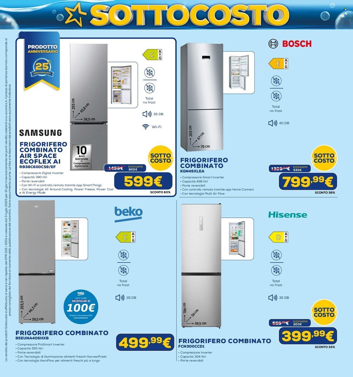 Volantino EURONICS - Sottocosto