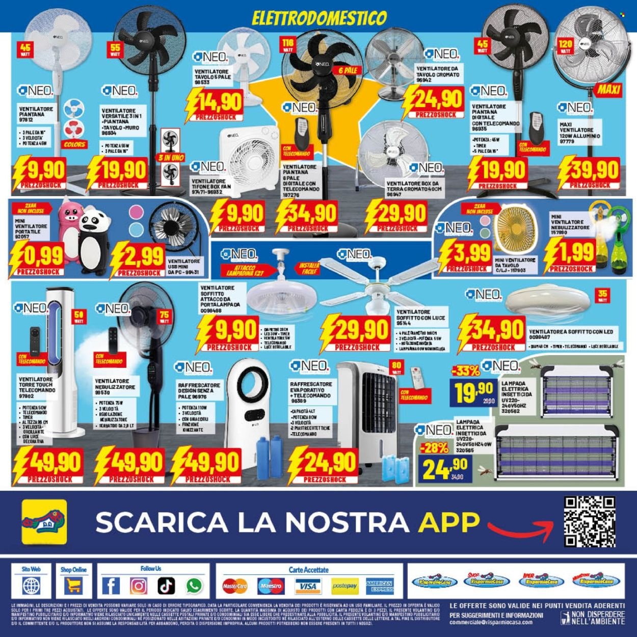 Volantino RISPARMIO CASA - Da mercoledì 22 luglio 2026