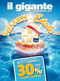 Volantino IL GIGANTE - Tuffati nell'Estate