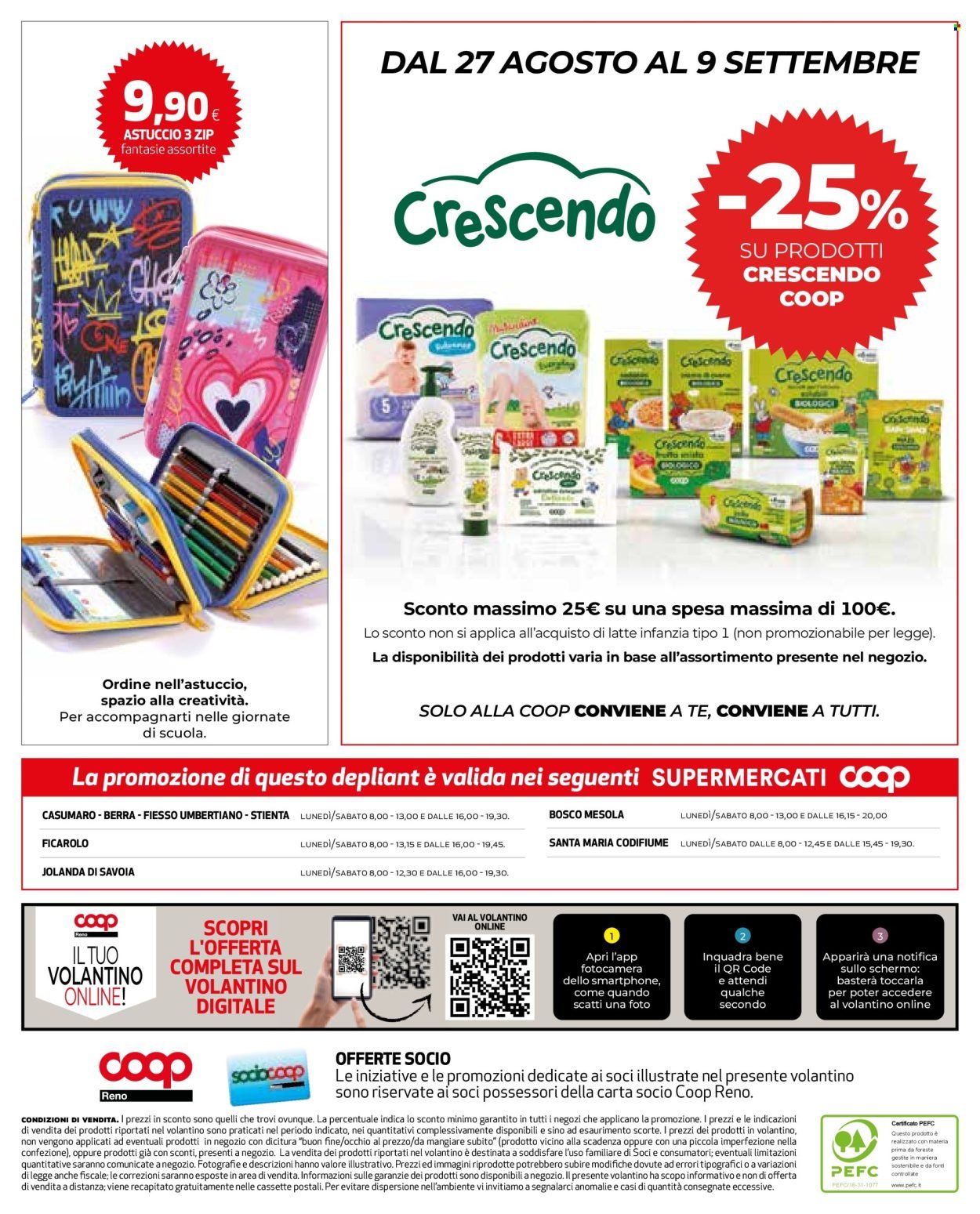Volantino COOP - Prezzi ribassati soci