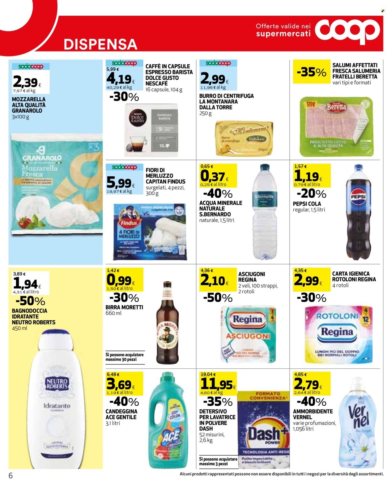 Volantino COOP - Prezzi ribassati soci