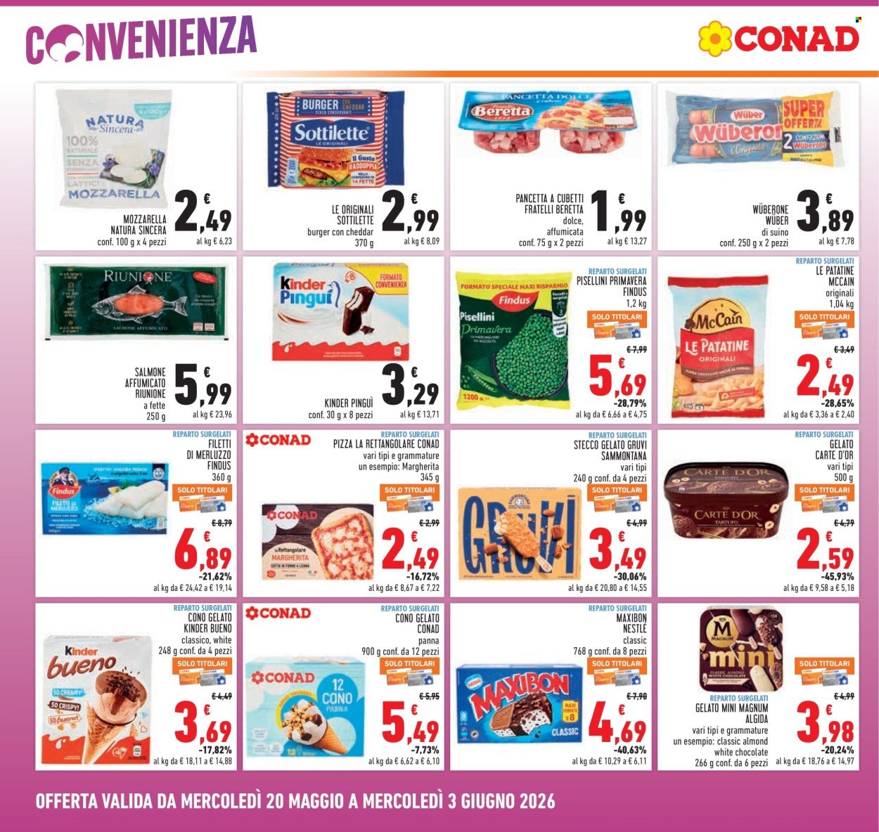 Volantino CONAD - CONVENIENZA (2026-05-20 - 2026-06-03)