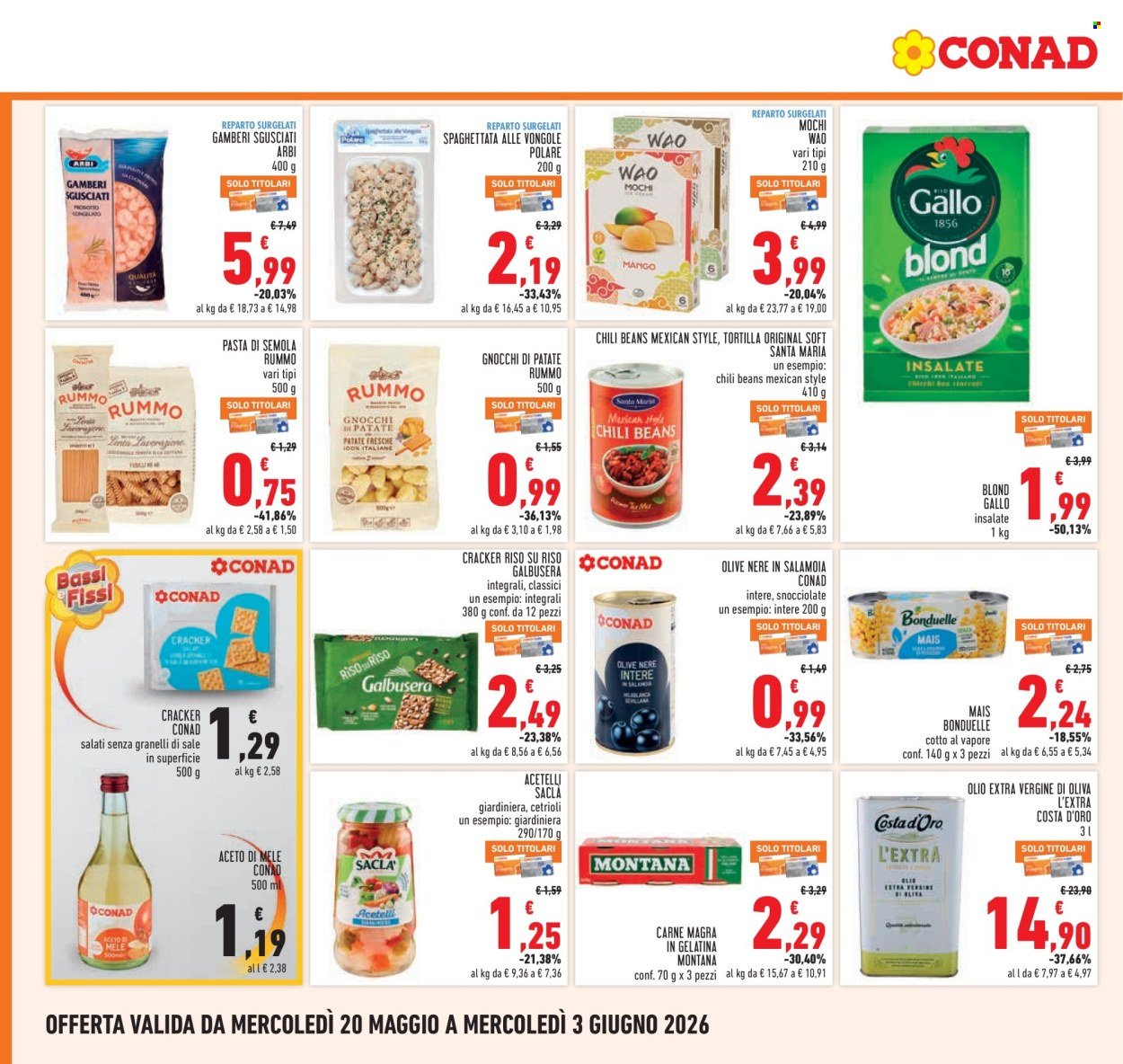 Volantino CONAD - CONVENIENZA (2026-05-20 - 2026-06-03)