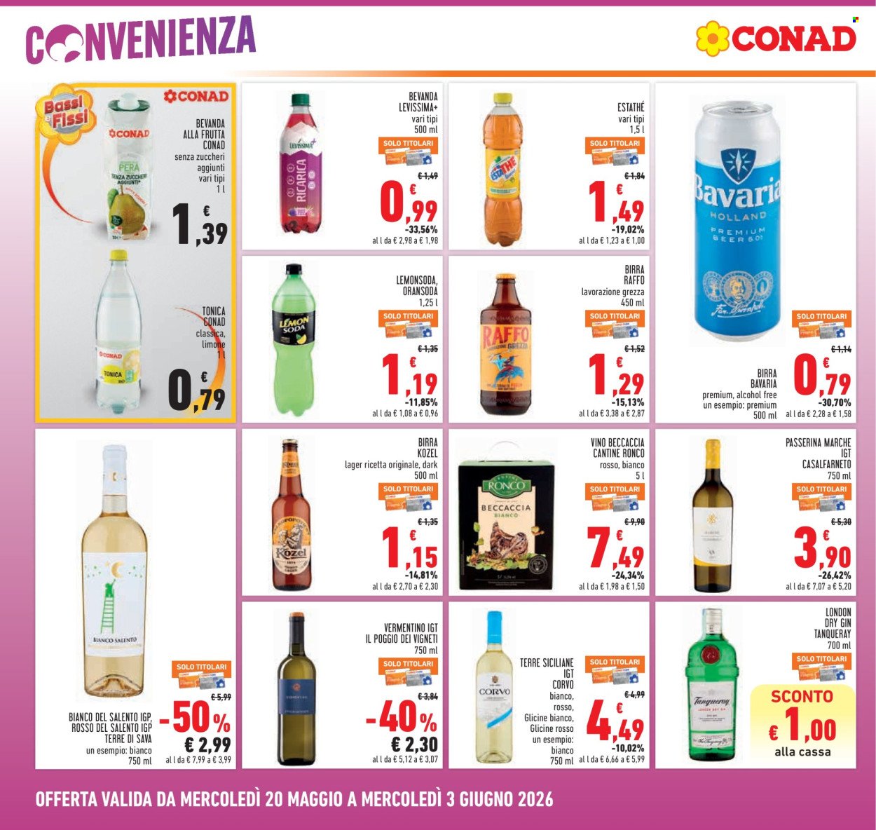 Volantino CONAD - CONVENIENZA (2026-05-20 - 2026-06-03)