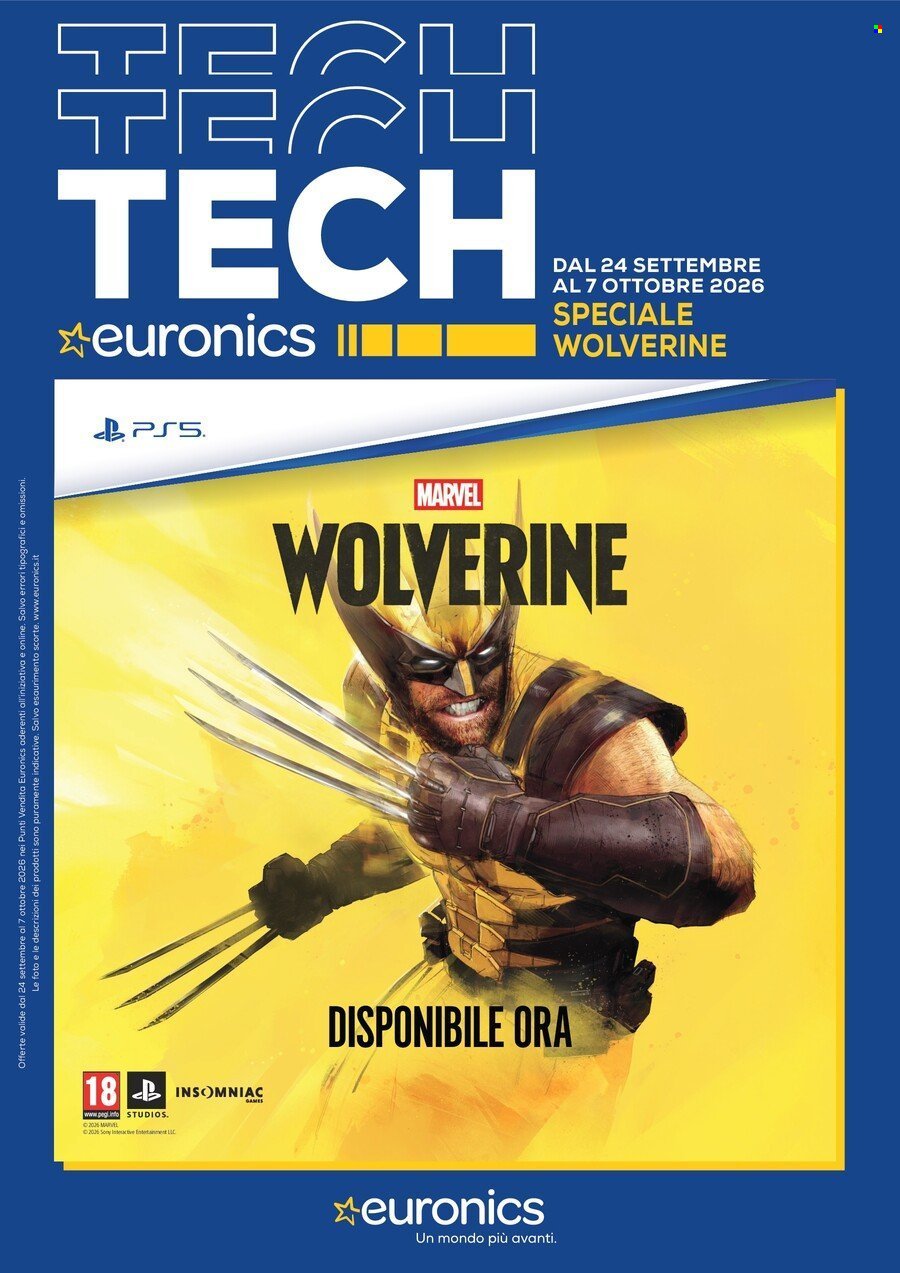 Volantino EURONICS - Speciale Wolverine