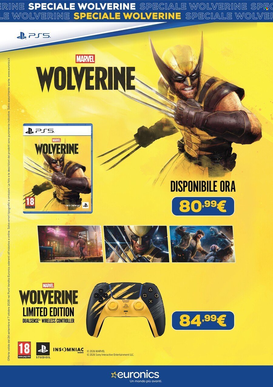 Volantino EURONICS - Speciale Wolverine