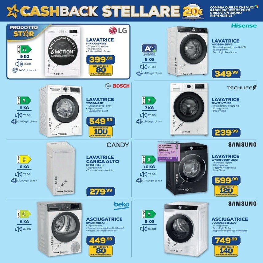 Volantino EURONICS - CASHBACK STELLARE