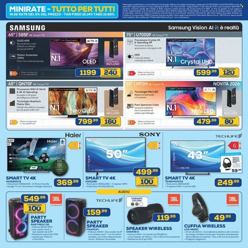 Volantino EURONICS - CASHBACK STELLARE