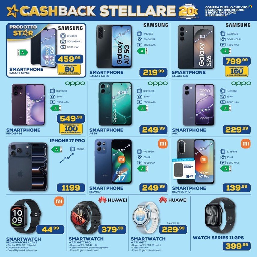 Volantino EURONICS - CASHBACK STELLARE