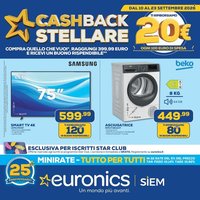 Volantino EURONICS - CASHBACK STELLARE