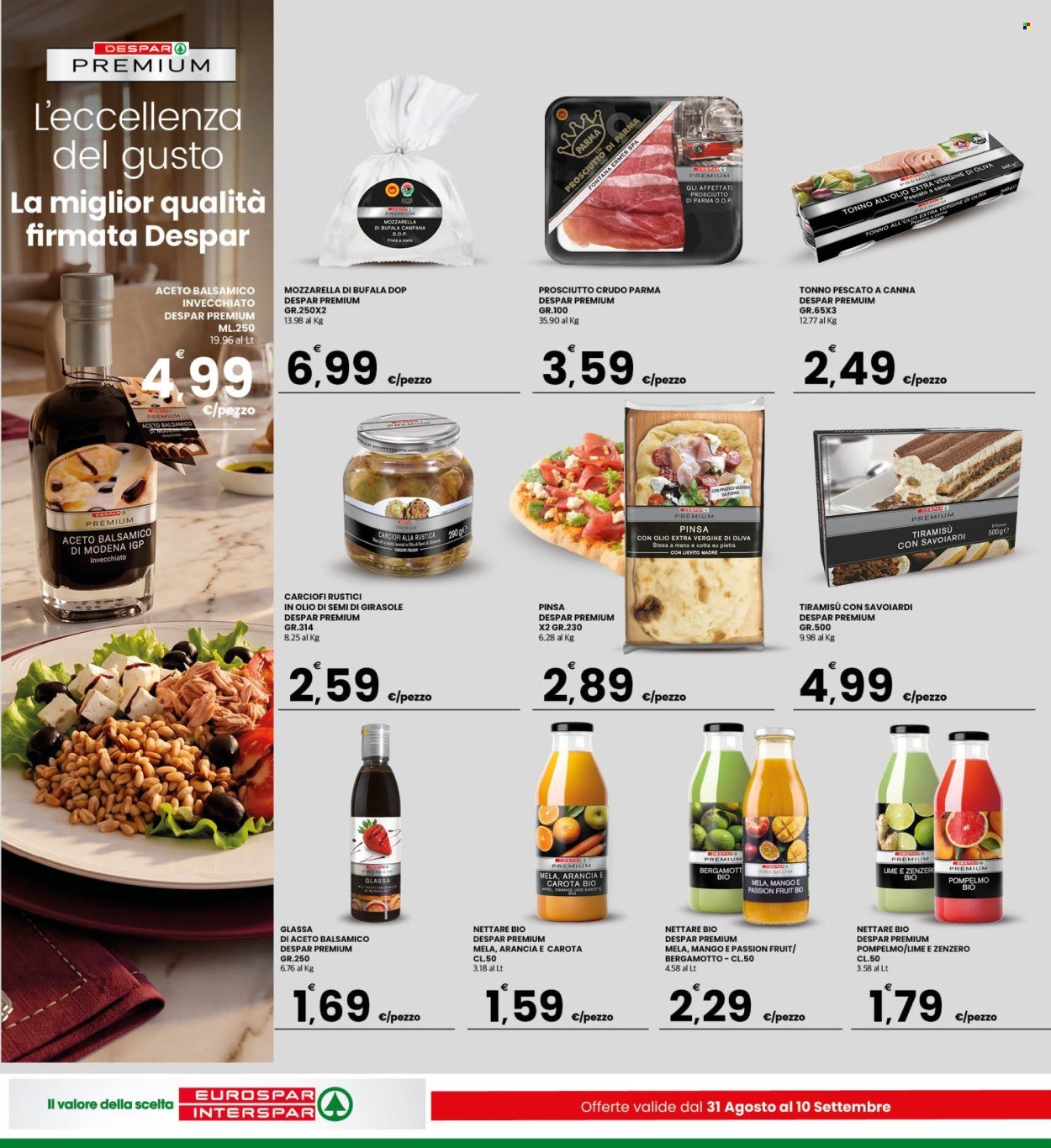 Volantino INTERSPAR - Da lunedì 31 agosto 2026