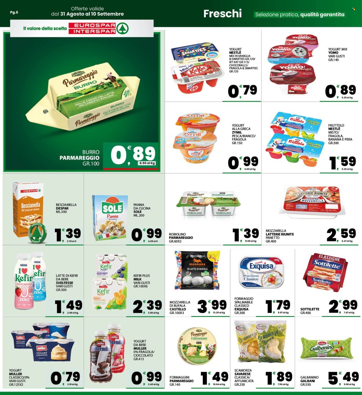Volantino INTERSPAR - Da lunedì 31 agosto 2026