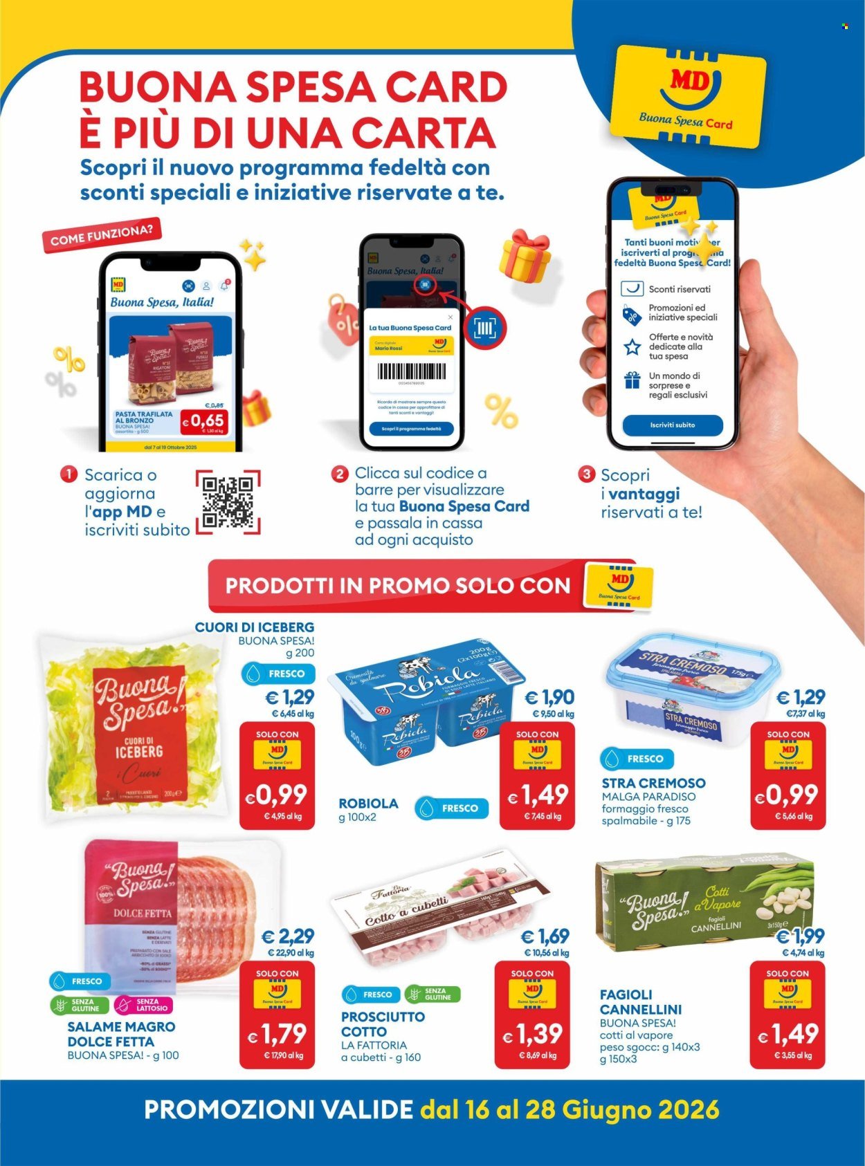 Volantino MD DISCOUNT - Da martedì 16 2026