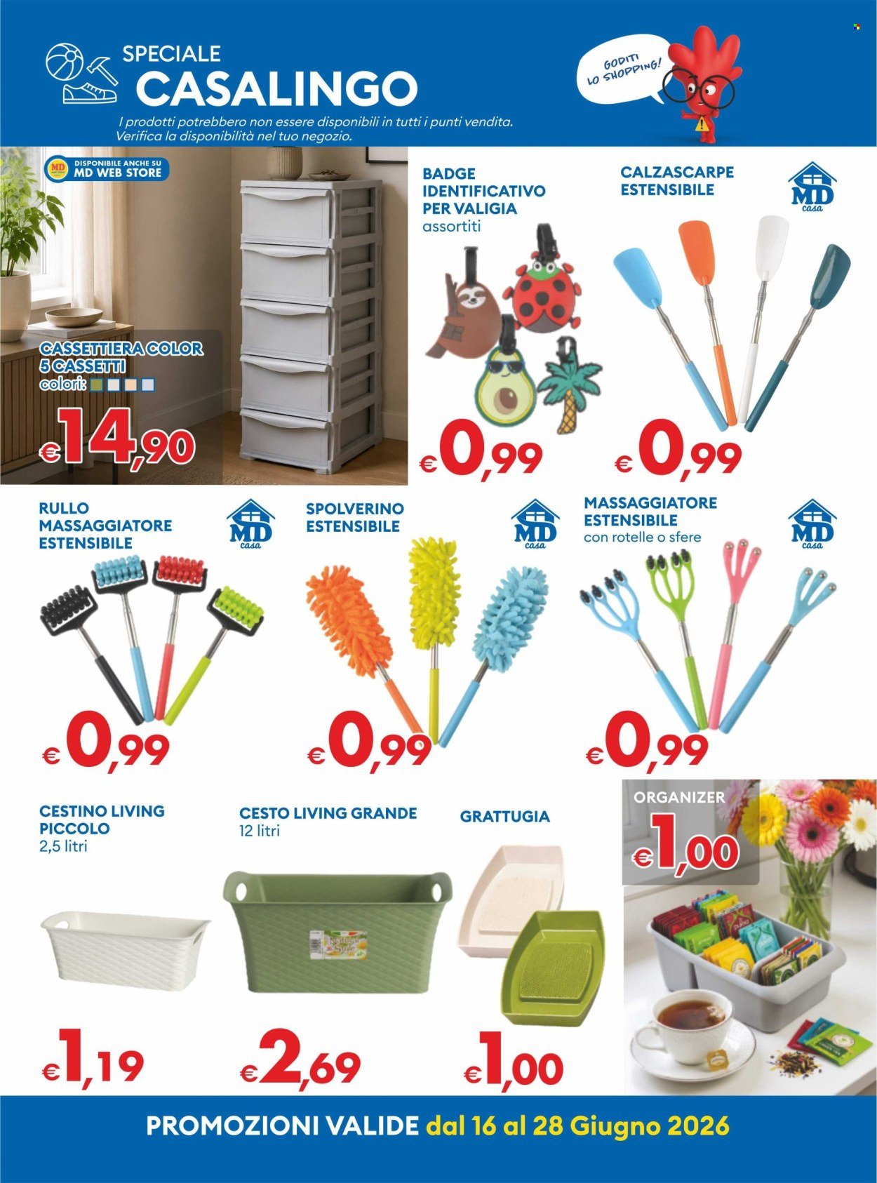 Volantino MD DISCOUNT - Da martedì 16 2026