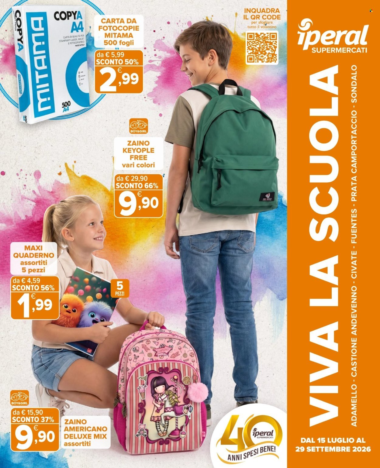 Volantino IPERAL - Catalogo Scuola