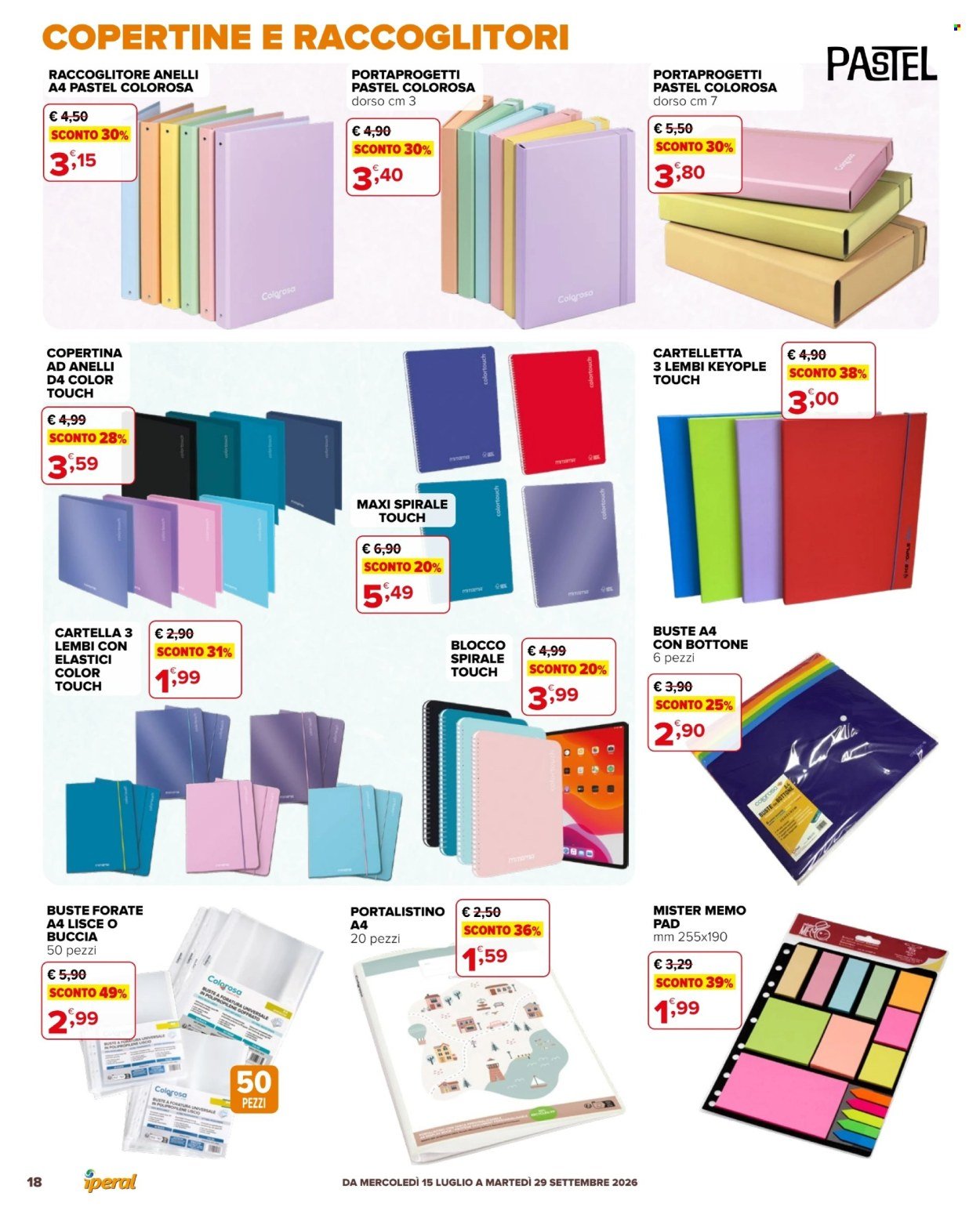 Volantino IPERAL - Catalogo Scuola
