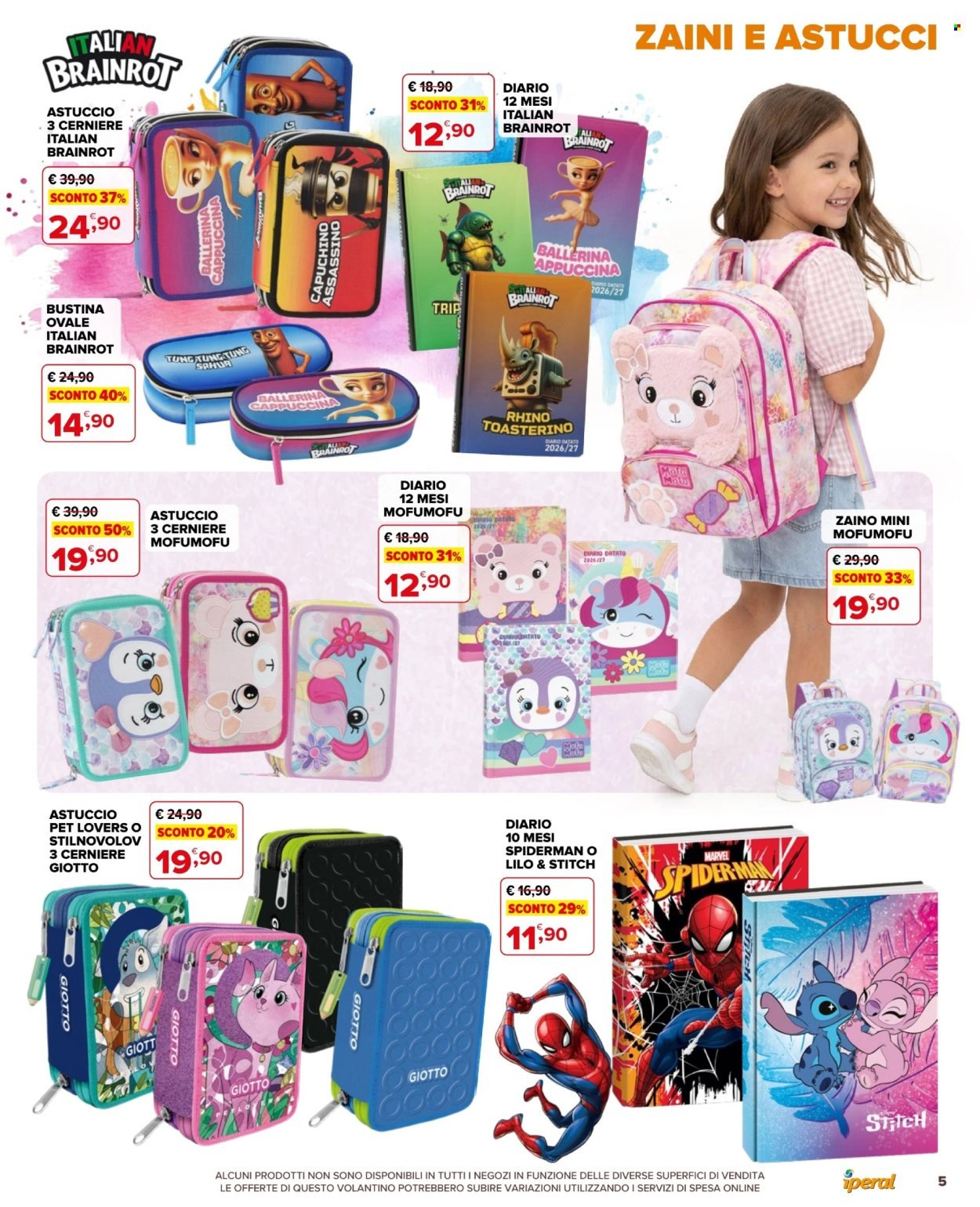 Volantino IPERAL - Catalogo Scuola