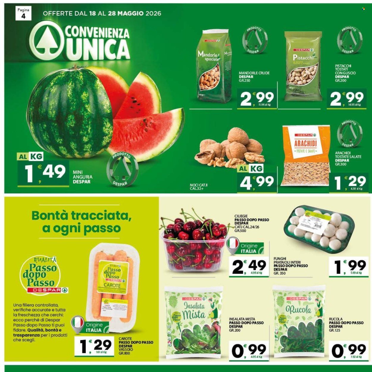 Volantino EUROSPAR - Da lunedì 18 2026 (2026-05-18 - 2026-05-28)