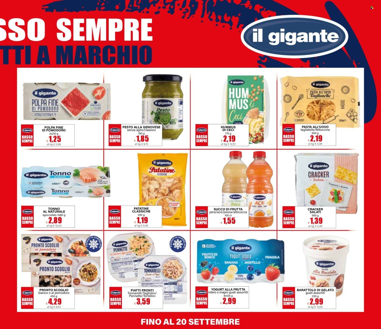 Volantino IL GIGANTE - Prezzo Basso Sempre