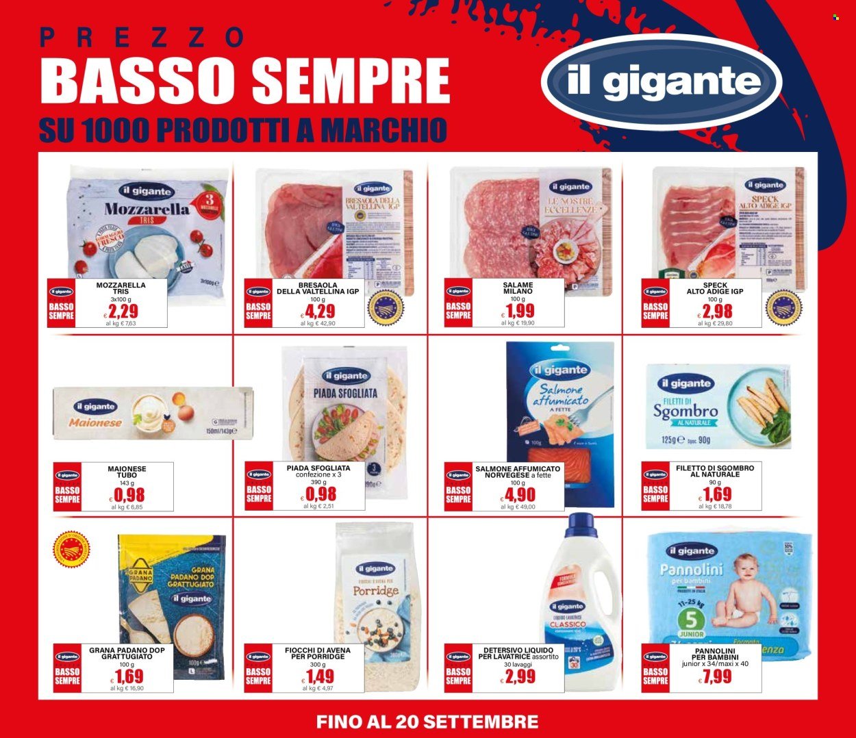 Volantino IL GIGANTE - Prezzo Basso Sempre