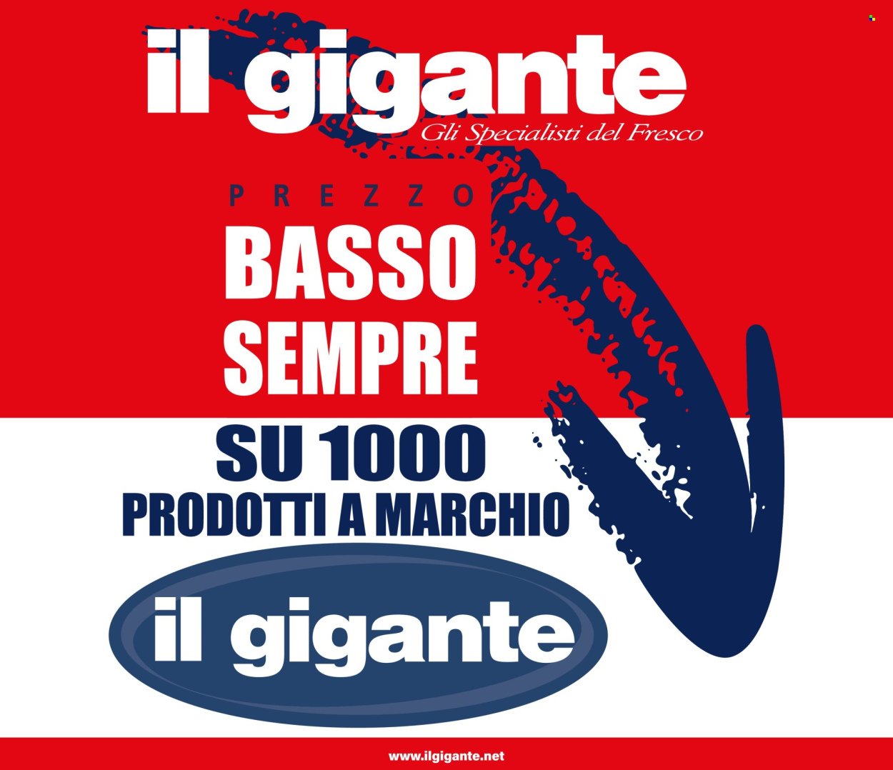 Volantino IL GIGANTE - Prezzo Basso Sempre