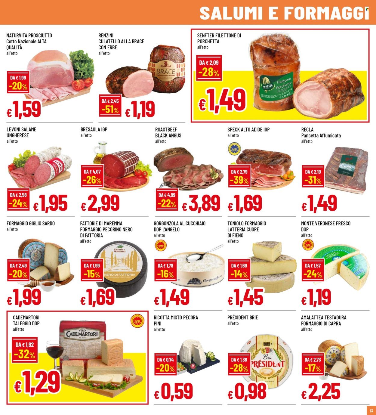 Volantino FAMILA - SCONTI FINO AL 50%