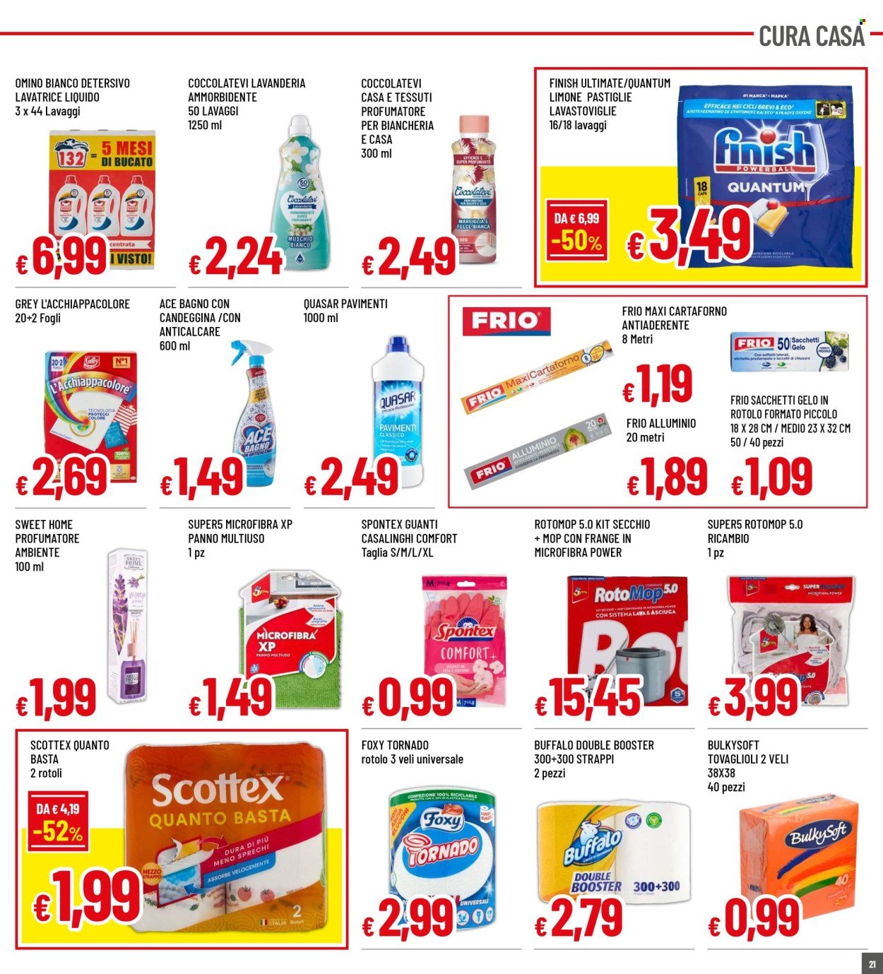 Volantino FAMILA - SCONTI FINO AL 50%