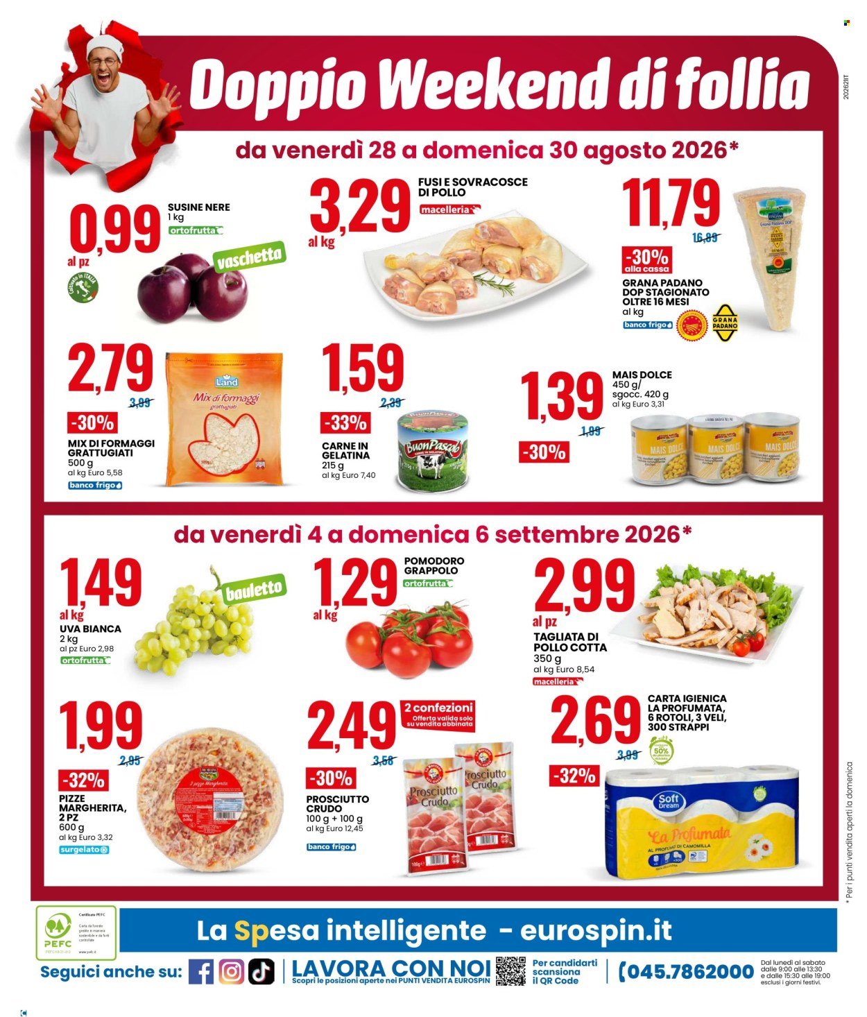 Volantino EUROSPIN - Da lunedì 24 agosto 2026