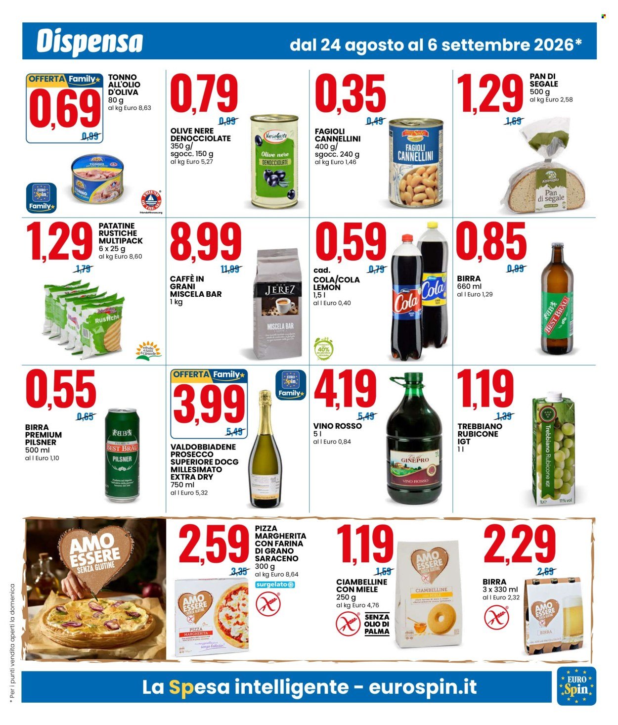 Volantino EUROSPIN - Da lunedì 24 agosto 2026