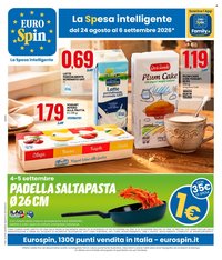Volantino EUROSPIN - Da lunedì 24 agosto 2026