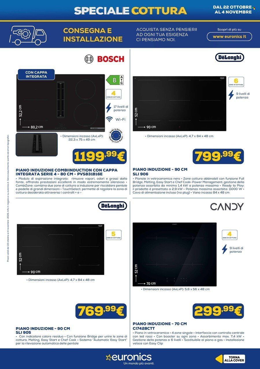 Volantino EURONICS - Speciale Cottura